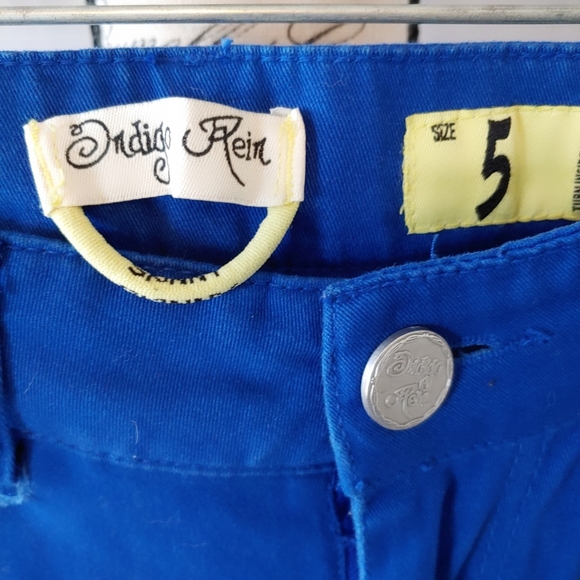 Indigo Rein Royal Blue Skinny Jeans Size 5. - Picture 6 of 11